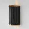 Capital Lighting Donovan 2 - Light Wall Light in  Black Stain/Matte Brass - 4 of 4
