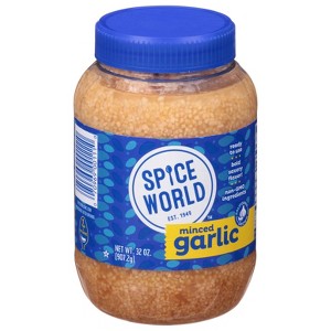 Spice World Minced Garlic - 32oz - 1 of 4