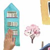 RoomMates Watercolor Village Peel and Stick Wall Decal - 4 of 4