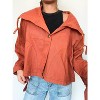 Women's Babydoll Tie Detail Jacket - HYFVE - 4 of 4