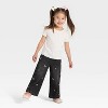 Toddler Girls' Short Sleeve Pointelle T-Shirt - Cat & Jack™ - 3 of 3