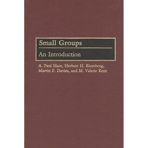 Small Groups - by  A Paul Hare & M Valerie Kent (Hardcover) - 1 of 1