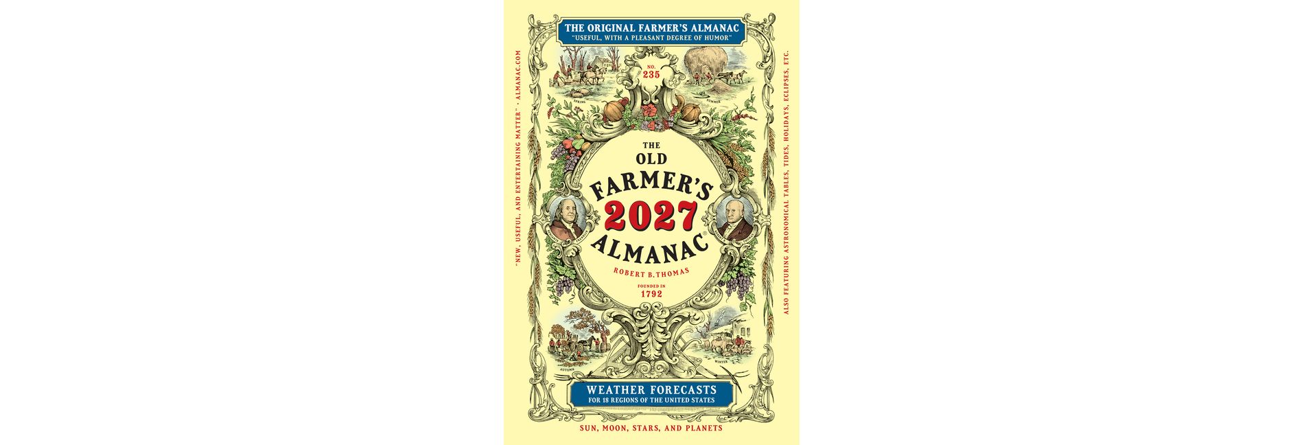The 2027 Old Farmer's Almanac - (Hardcover)