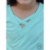 Girl Tangled V-Neck Basics Shirt - Southern Grace - 3 of 3