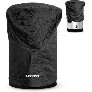 NutriChef Electric Water Boiler Quilted Cover - Compatible with Water Boiler and Coffee Brewing System (Black) - 1 of 3