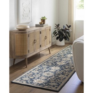 Hauteloom Caesar 1154 Navy Wool Rug - 1 of 4