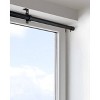 Lumi Home Furnishings 72"x144" Decorative Drapery Single Condo Rod Set Matte - 2 of 4