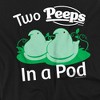 Easter Two Peeps In a Pod Kids T-Shirt For Youth Black - 3 of 4