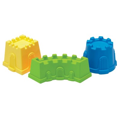 Photo 1 of 14 pcs  all yellow American Plastic Toys Inc. Castle Mold 