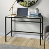42" Black Bronze Writing Desk - Henn&Hart - 3 of 4