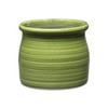 Cheung's Kifon Curved Ceramic Ceramic Pot - Large - Olive Green - 2 of 4