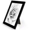 Americanflat 8x8 Picture Frame with Polished Plexiglass - Set of 12 - Signature Collection - Picture Frames with Engineered Wood - Black - 4 of 4