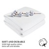 Sussexhome Solid Hotel-Quality Ultra-Absorbent 100% Natural Cotton Bath Sheet Towel for Bathroom - 40 x 80 Inches - 2 of 4