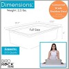BIRDROCK HOME Stainless Steel Steam Table Pans, Full-Size, 21.3 qt, 24 Gauge Steel, 6" Depth, Meal Prep, Cooking & Food Storage (6 Pack) - 3 of 4