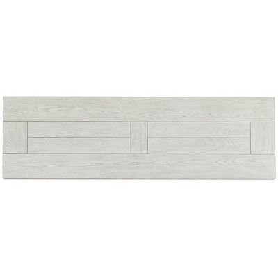 White Rectangular Traditional Wood Sofa Table with Storage