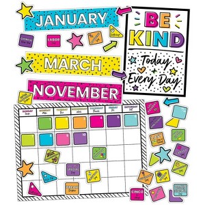 Carson-Dellosa Carson Dellosa Education Kind Vibes Calendar Bulletin Board Set (CD-110522) - 1 of 1