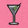 Dalix Martini Embroidered Lightweight Relaxed Jersey Tee Summer Cute Food Womens - 2 of 4