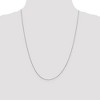 Black Bow Jewelry 0.95mm, Sterling Silver Round Franco Chain Necklace - 2 of 4