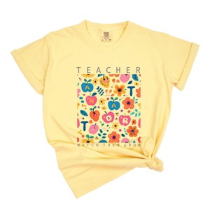 Simply Sage Market Teacher Watch Them Grow Garment Dyed Tee - 1 of 4