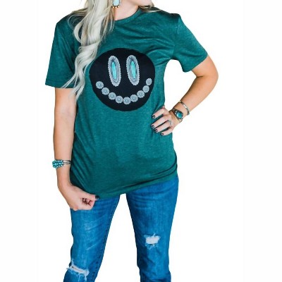 Women's Glam Grin Short Sleeve Top - 2FlyCo