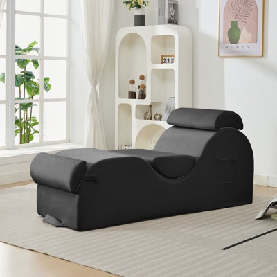 Mjkone Yoga Chair, Chaise Lounge Chair for Yoga