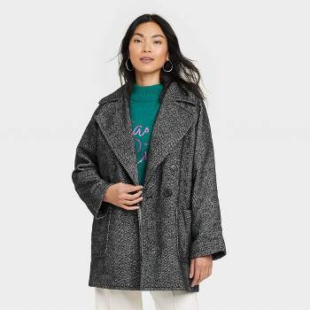 Women's Oversized Essential Faux Jacket - A New Day™