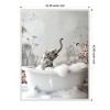 Amanti Art Elephant Bath Bliss by Niky Rahner Framed Canvas Wall Art - 3 of 4