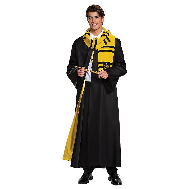 Disguise Adult  Harry Potter Hufflepuff House Robe Costume, 2 of 5