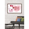 Trends International Hello Kitty: 25 Valentine's Day - Rose Framed Wall Poster Prints - 2 of 4