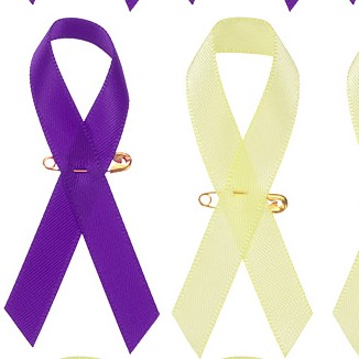 purple/yellow