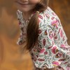 Mightly Toddler Fair Trade Organic Cotton Flutter Sleeve A-line Dress - 2 of 3