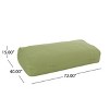 CAVINAS 6 x 3 Ft Water Resistant Bean Bag Chair for Adults/Kids,Floor Lounge with Removable Covers for Reading,Living Room,Bedroom - 3 of 4