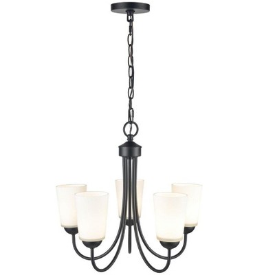 Millennium Lighting Ivey Lake 5 - Light Chandelier in  Matte Black