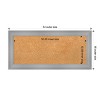 Amanti Art Flair Framed Corkboard, Natural Cork - 4 of 4