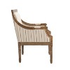 Abas Armchair with Turned Leg | ARTFUL LIVING DESIGN - image 3 of 4