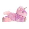 Aurora Small Unicorn Mini Flopsie Adorable Stuffed Animal Rainbow 8" - 3 of 4