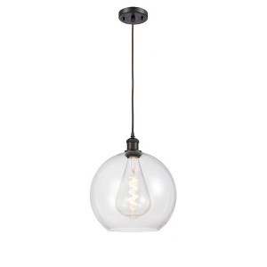 Athens - 1 Light Mini Pendant In Industrial Style-16.38 Inches Tall and 11.75 Inches Wide - 1 of 1