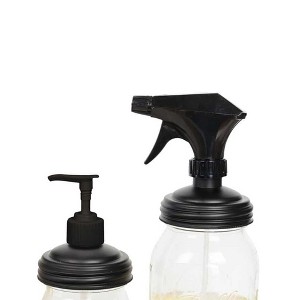 reCAP Mason Jar Sprayer and Pump Cap, Regular Mouth, Made in The USA, Leak-Proof, Freezer-Proof - 1 of 4