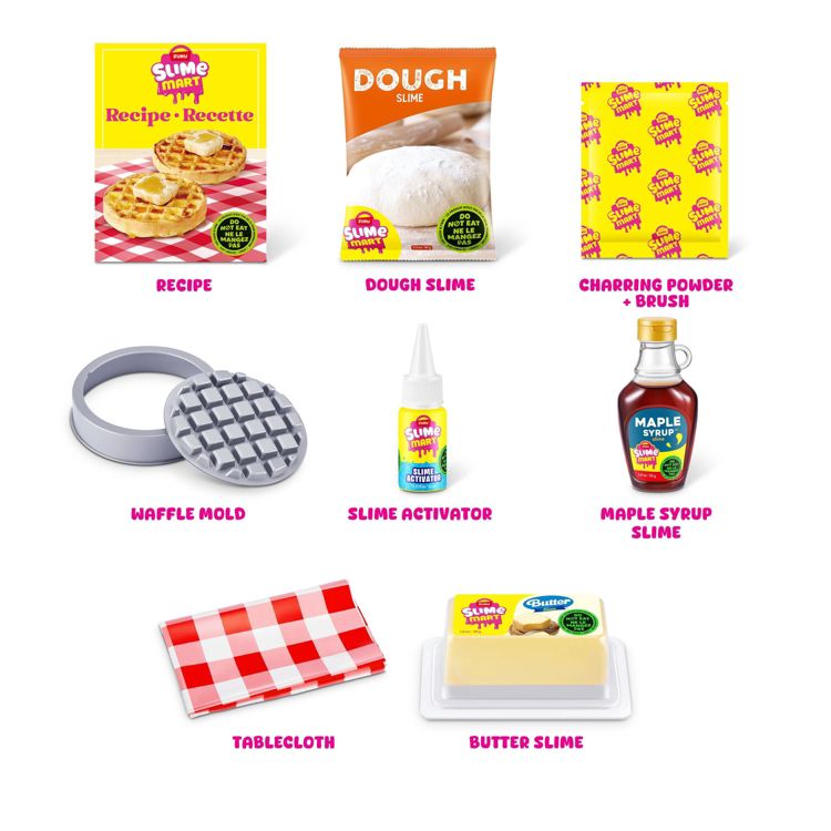 Slime Mart Small Bag Waffles Slimes and Putties, 3 of 8