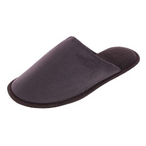 Isotoner Men's Classic Corduroy Scuff Slipper - 1 of 4