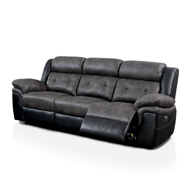 Target black hot sale couch