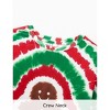 PATPAT Family Matching Christmas Pajamas, Tie Dye Pjs Sets with Snowman & Gingerbread, Includes Plaid Socks for Family - 4 of 4