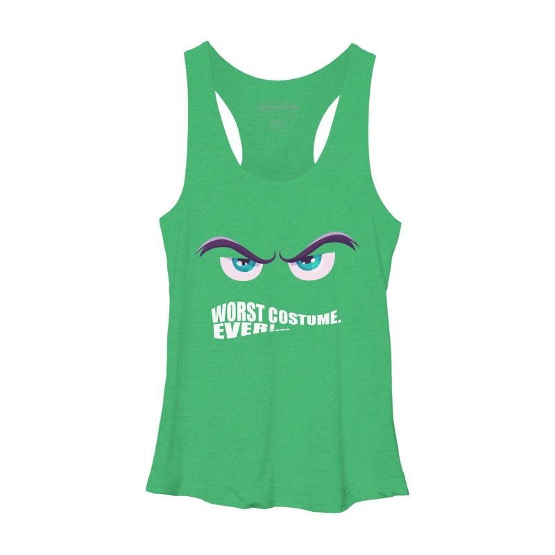 Women's Design By Humans Worst Costume Ever (Halloween) By Editive Racerback Tank Top, 1 of 4