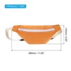Unique Bargains Waterproof Adjustable Strap Ample Storage Waist Bags - 2 of 4