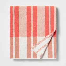 Knit Chenille Throw Pink - Pillowfort™