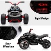 12V Kids Electric Ride on Truck Car Remote Control, 7MPH, 2 Speeds, 2x55W Motor, LED Lights, Music, USB & EVA Tires, Gift for Boy Girl - 3 of 4