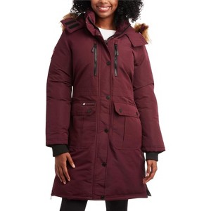 CANADA WEATHER GEAR Women's Winter Coat - Women's Parka and Long Winter Jackets for Women with Removable Faux-Fur Hood (S-3X) - 1 of 4