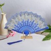 Unique Bargains Butterfly with Tassel Folding Fan 1 Pc - 4 of 4