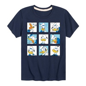 Boys' - Disney - Donald Grid Short Sleeve Graphic T-Shirt - 1 of 4