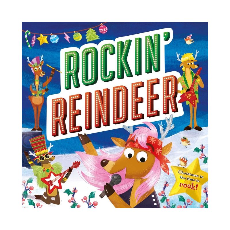Rockin' Reindeer - by  Igloobooks (Hardcover), 1 of 2